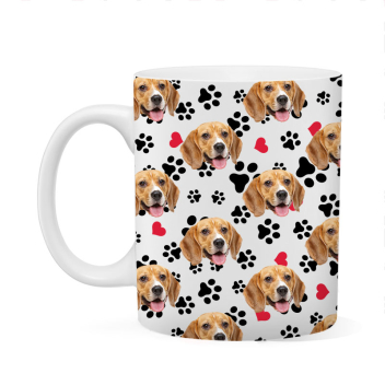 Custom Dogs And Paws Mug