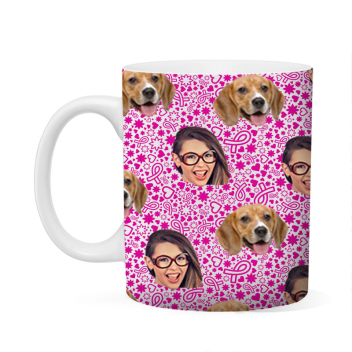 Custom Festive Ribbon Mug