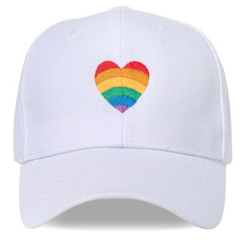 Custom Lgbtq Pride Embroidered Structured Baseball Hats