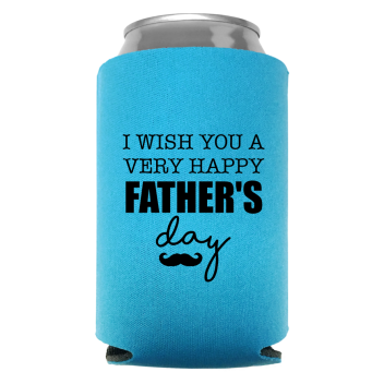 Fathers Day Full Color Foam Collapsible Coolies Style 107141