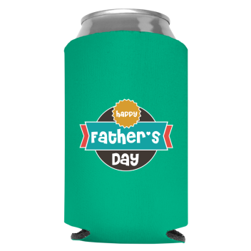 Fathers Day Full Color Foam Collapsible Coolies Style 107874