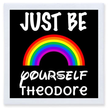 Just Be Yourself Full Color 3ply Premium Beverage Napkins Style 173153