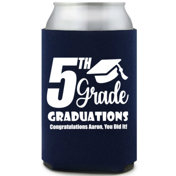 5th Grade Graduations Full Color Foam Collapsible Coolies Style 158844
