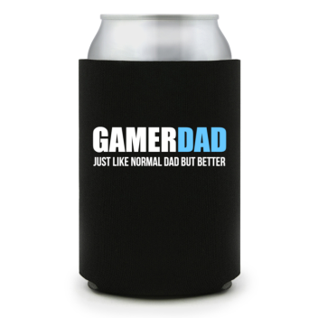 Full Color Foam Collapsible Can Coolers Father’s Day Gamer Dad Just Like Normal Dad But Better Style 136039