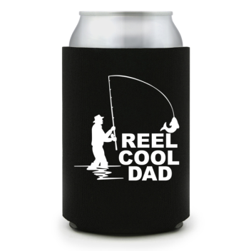 Full Color Foam Collapsible Can Coolers Father’s Day Reel Cool Dad Style 136037