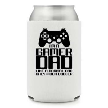 Full Color Foam Collapsible Can Coolers Father’s Day I M A Gamer Dad Like A Normal Dad Only Much Cooler Style 136018