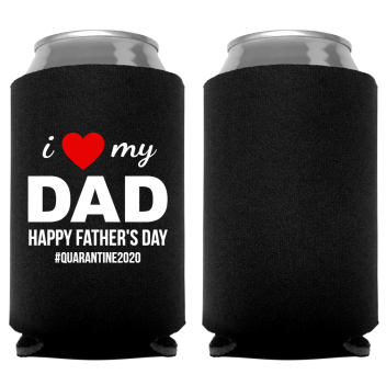 Father's Day Full Color Foam Collapsible Coolies Style 119289