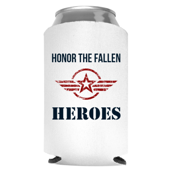 Memorial Day Full Color Foam Collapsible Coolies Style 118477