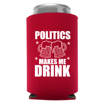 Political Full Color Foam Collapsible Coolies Style 122629