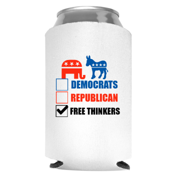Political Full Color Foam Collapsible Coolies Style 121599