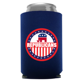 Political Full Color Foam Collapsible Coolies Style 109790