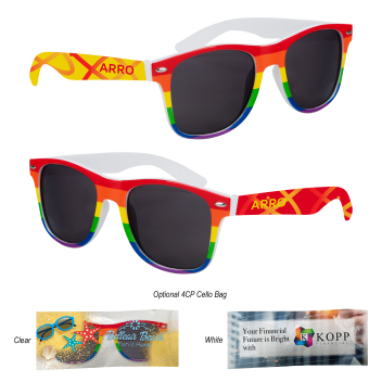 Full Color Prism Maliubu Sunglasses