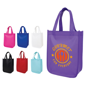 Cosmo Small Matte Laminated Tote Bags
