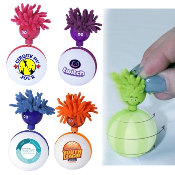 Full Color Digital Shaggy Twirlerz / Mini Screen Cleaner