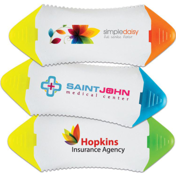 Full Color Double Arrow Highlighters - White Body