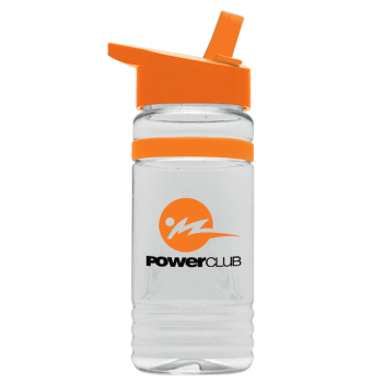 Groove Stripe ? 20 Oz. Tritan  Sports Bottle With Flip Straw
