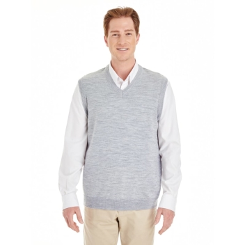 Harriton Men's Pilbloc™ V-neck Sweater Vest