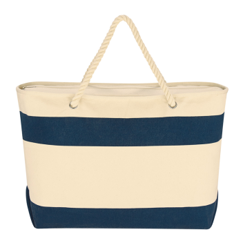 Large Cruising Tote Bag With Rope Handles