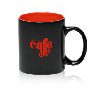 11 Oz. Black Matte Coffee Mug