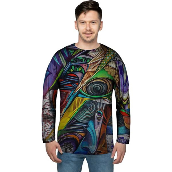 Men's Long Sleeve Full Color Sublimated T Shirts