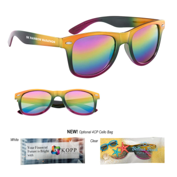 Metallic Rainbow Malibu Sunglasses