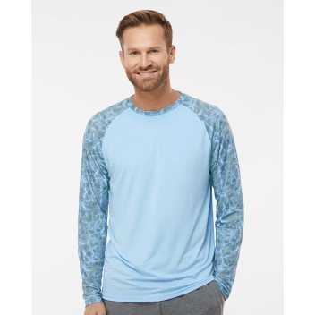 Paragon Men's Panama Colorblocked Long Sleeve T-shirt - 231