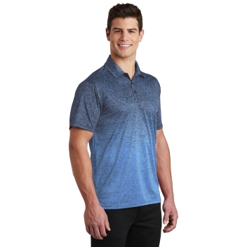 Sport-tek Ombre Heather Polo.