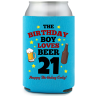 Neon Blue - Koozie
