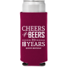 Burgundy - Slim Can Coolers
