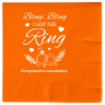 Orange - Beverage Napkins
