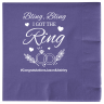 Purple - Beverage Napkins
