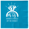 Turquoise - Beverage Napkins
