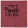 Burgundy - Wedding Napkins