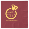 Burgundy - 3ply Napkins
