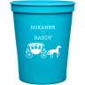 Light Blue - Plastic Cup
