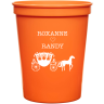 Orange - Stadium Cups