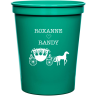 Turquoise - Plastic Cups
