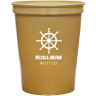 Metallic Gold - Plastic Cup