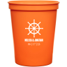 Orange - Plastic Cup