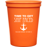 Orange - Plastic Cups
