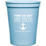 Slate Blue - Plastic Cup