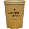 Metallic Gold - Plastic Cup