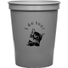 Metallic Silver - Beer Cup