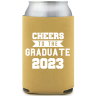 Gold - Imprint Can Coolers
