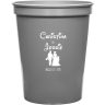 Metallic Silver - Plastic Cup
