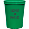 Kelly Green - Plastic Cup