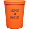 Orange - Plastic Cup