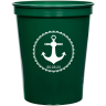 Dark Green - Plastic Cup

