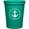 Turquoise - Plastic Cups
