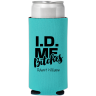 Turquoise - Slim Can Coolers
